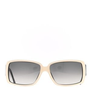 Chanel Crystal Baguette Sunglasses 5114-B Beige Black